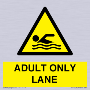 ADULT ONLY LANE